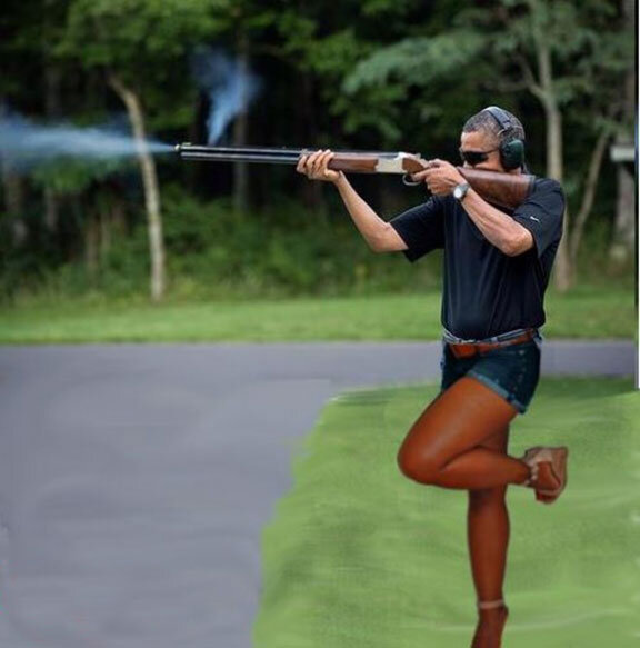 obama skeet lady legs obama skeet lady legs